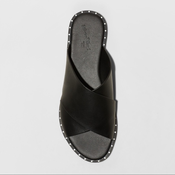 Women's Kyleigh Cross Band Slide Sandals (New)-B3 - Picture 2 of 4